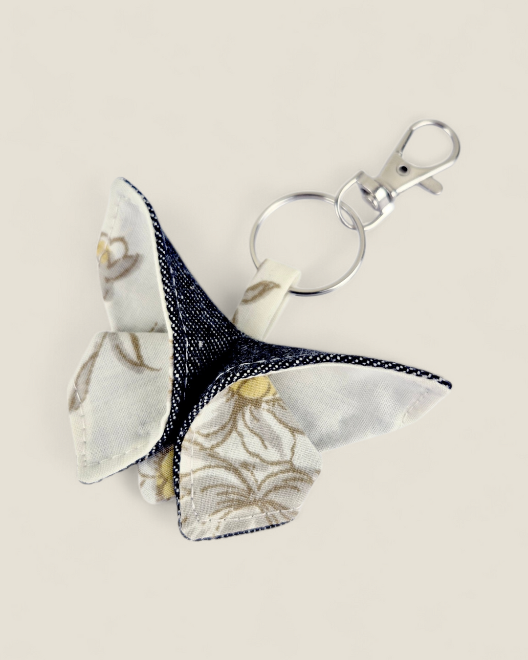 Izzyrai Handmade, Fabric Butterfly Keychains