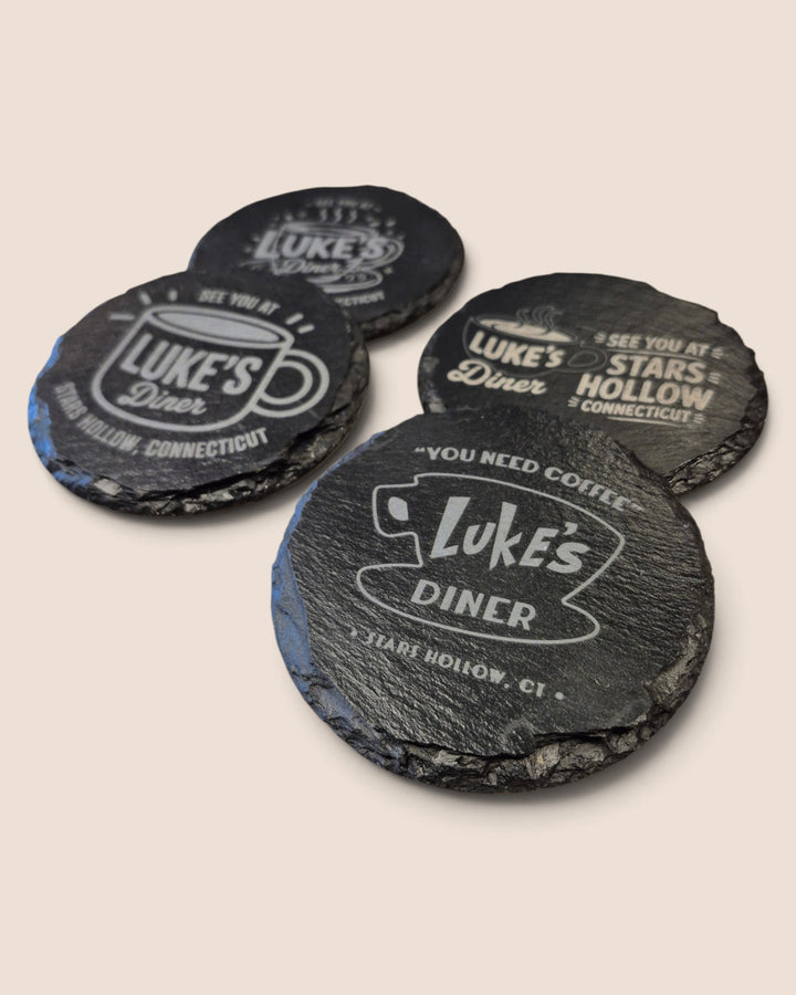 Rough Cut Dezigns, Gilmore Girls Slate Coasters