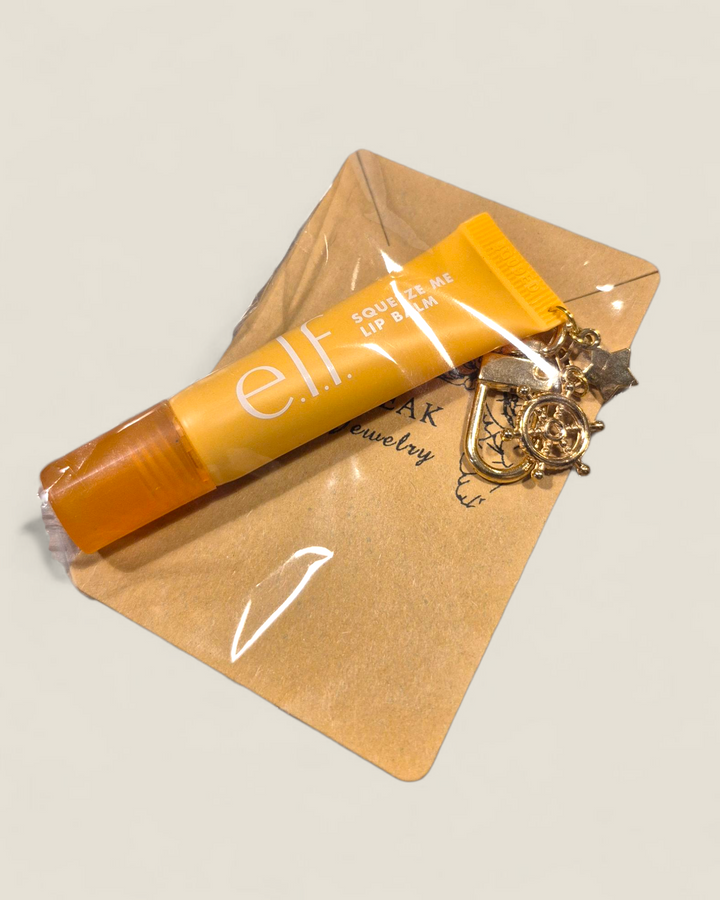 Teak Jewelry, Lip Balm Fobs with E.L.F Balm