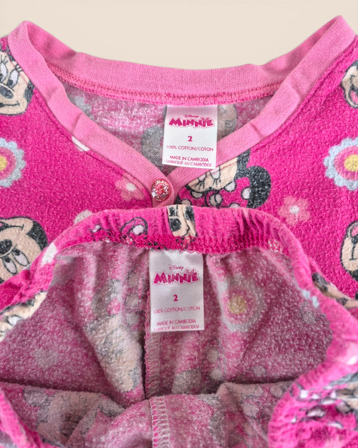 Pre-Loved Minnie Mouse Pyjama Set Girls 2Y | Betty’s Marketplace