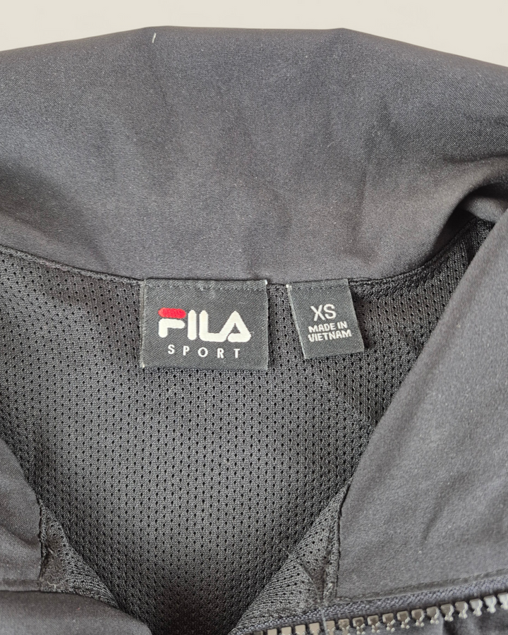 Pre-Loved FILA Sport Spring/Fall Black Jacket Ladies XS | Betty’s Marketplace