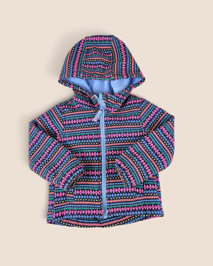 Pre-Loved Athletic Works Fleece Lined Patterned Jacket Girls 2Y | Betty’s Marketplace