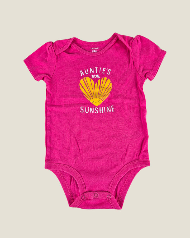 Pre-Loved Gap Carter's Pink Onesie Girls 24M | Betty’s Marketplace
