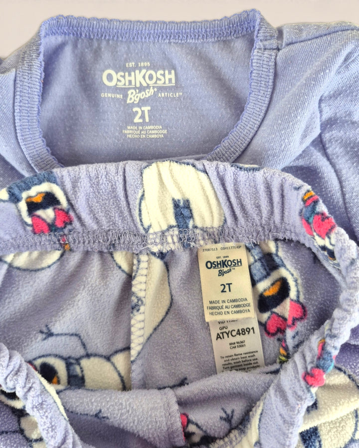 Pre-Loved Oshkosh Snowman Pyjama Set Girls 2Y | Betty’s Marketplace