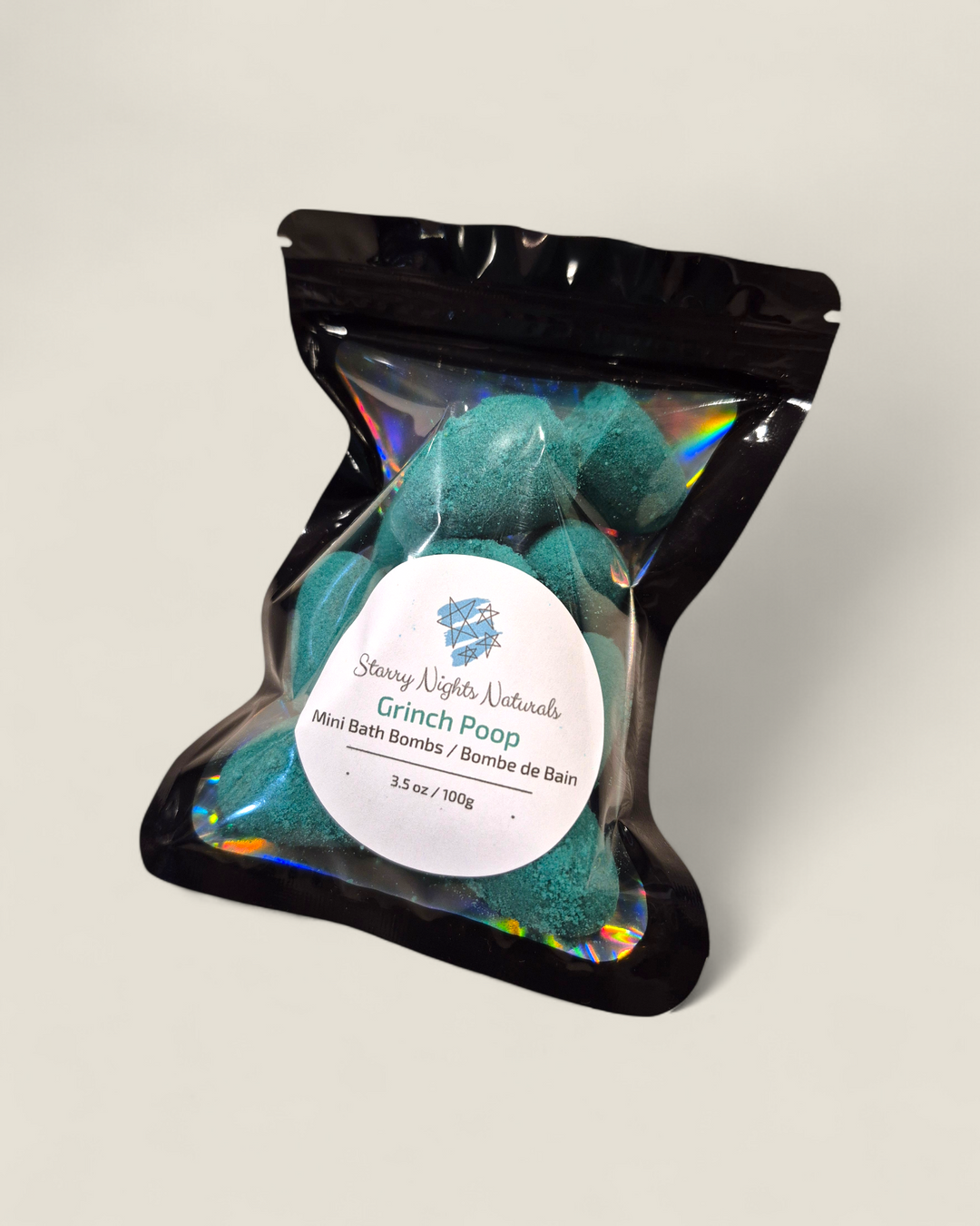 Starry Night Naturals, Holiday Shaped Bath Bombs