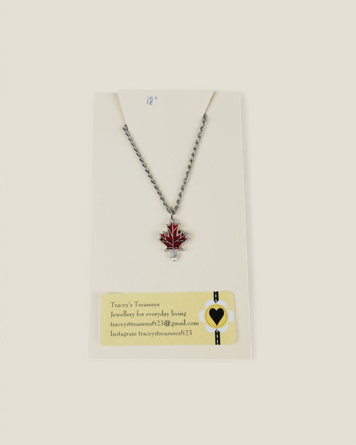 Tracey's Treasures, Necklaces, Canada Collection