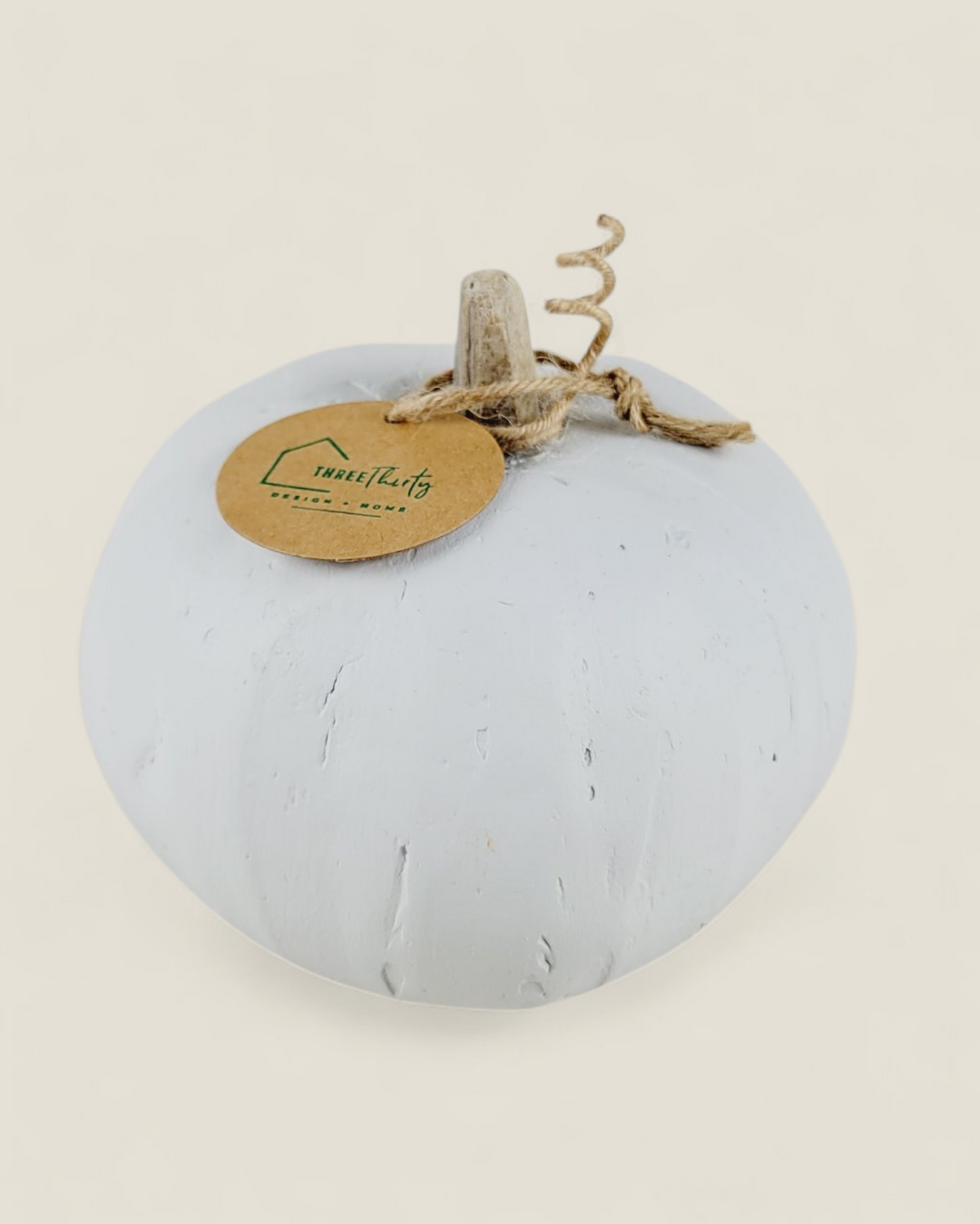 3-Thirty Design Co, Plaster Pumpkins