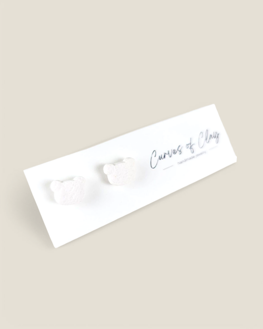 Curves of Clay, Everyday Stud Earrings