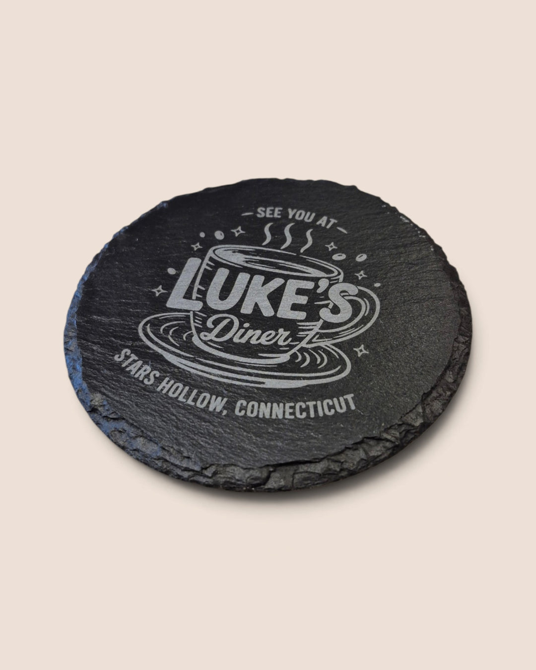 Rough Cut Dezigns, Gilmore Girls Slate Coasters
