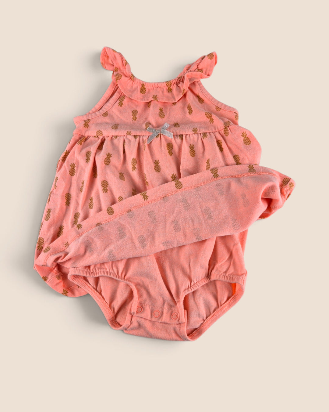 Pre-Loved George Pink Pineapple Dress Girls 18-24M | Betty’s Marketplace