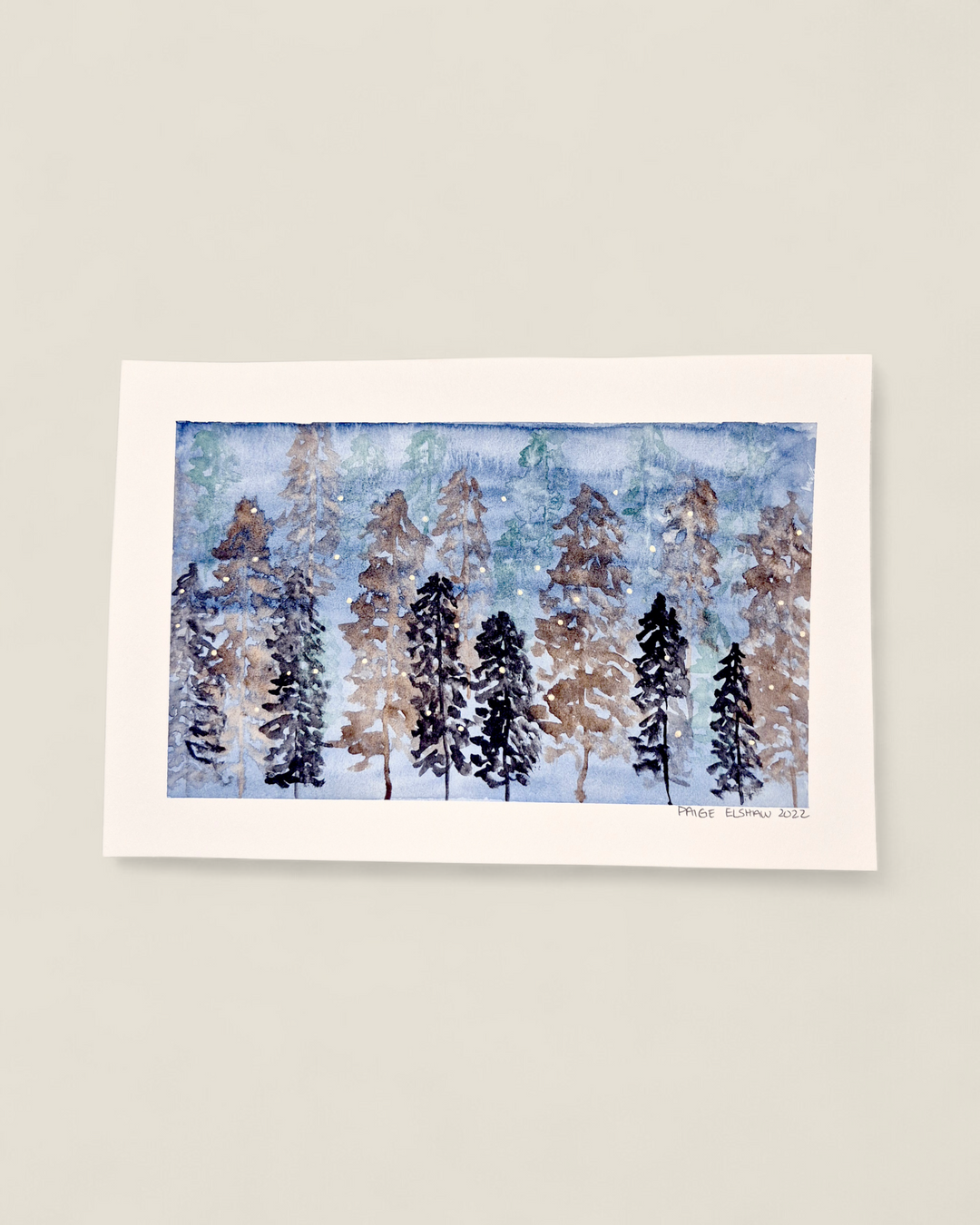 Original Art by Paige Elshaw, Watercolour Paintings