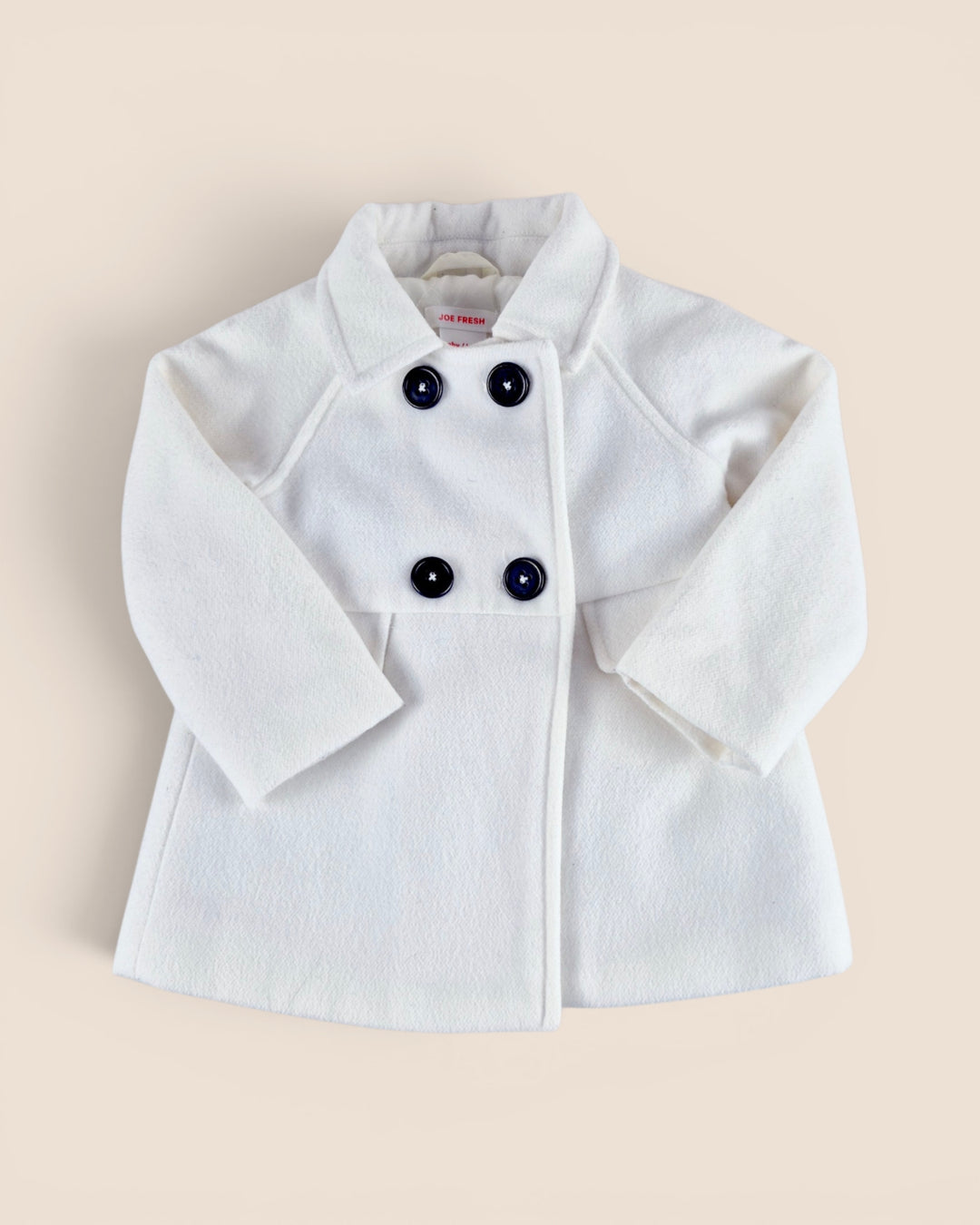 Pre-Loved Joe Fresh White Jacket Girls 6-12M | Betty’s Marketplace