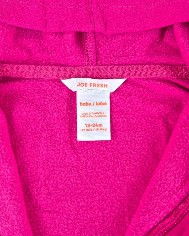Pre-Loved Joe Fresh Pink Hoodie Girls 18-24M | Betty’s Marketplace