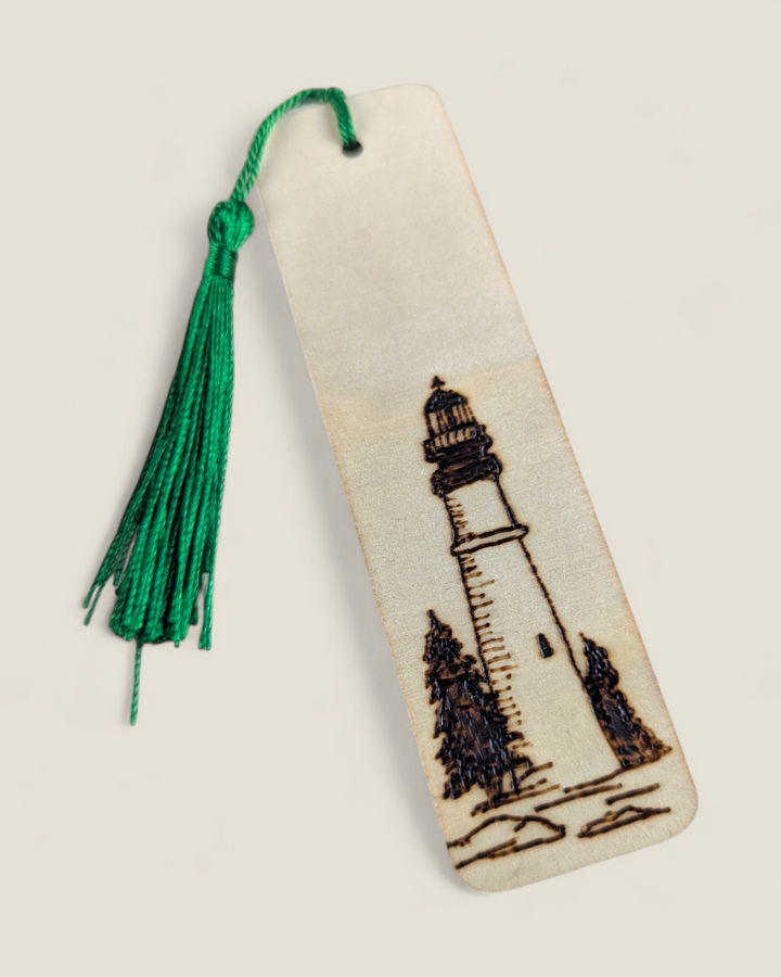 Marked In Wood, Wood Burnt Bookmarks