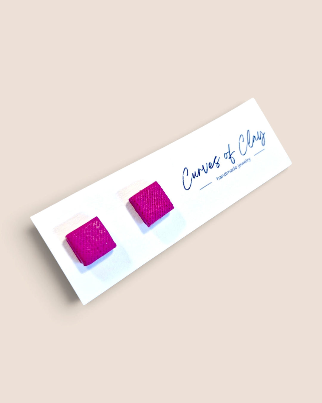 Curves of Clay, Everyday Stud Earrings