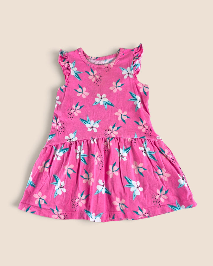 Pre-Loved Pekkle Pink Floral Dress Girls 2Y | Betty’s Marketplace