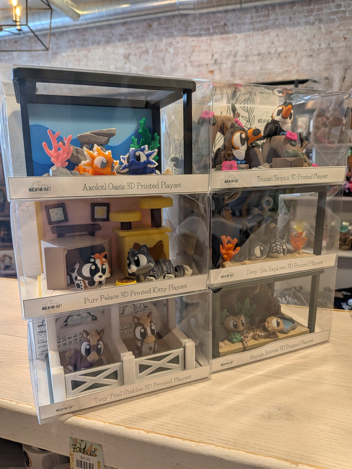 Marlin Fine Craft, 3D Printed Playsets