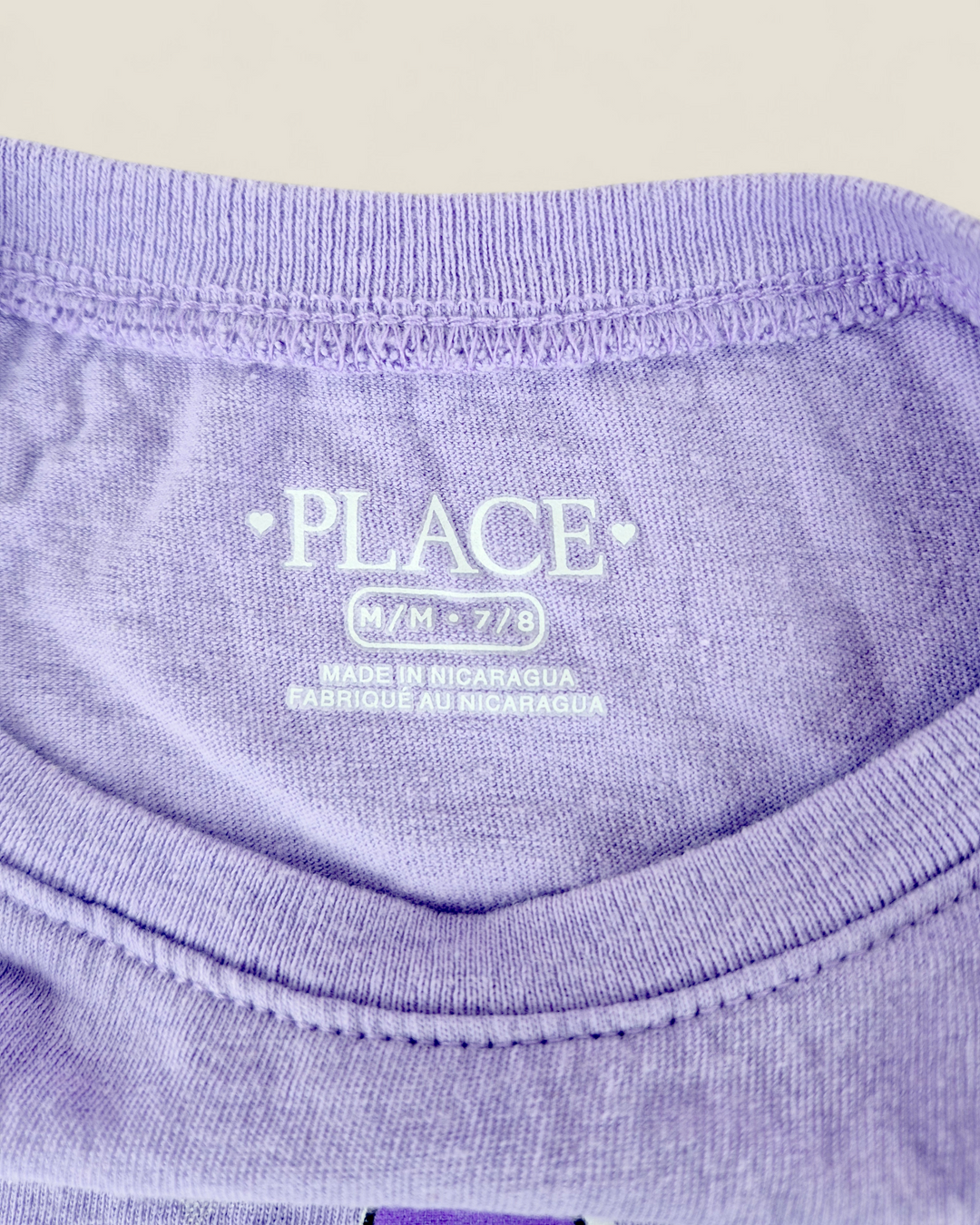 Pre-Loved Children's Place Purple Halloween Top Girls 7-8Y | Betty’s Marketplace