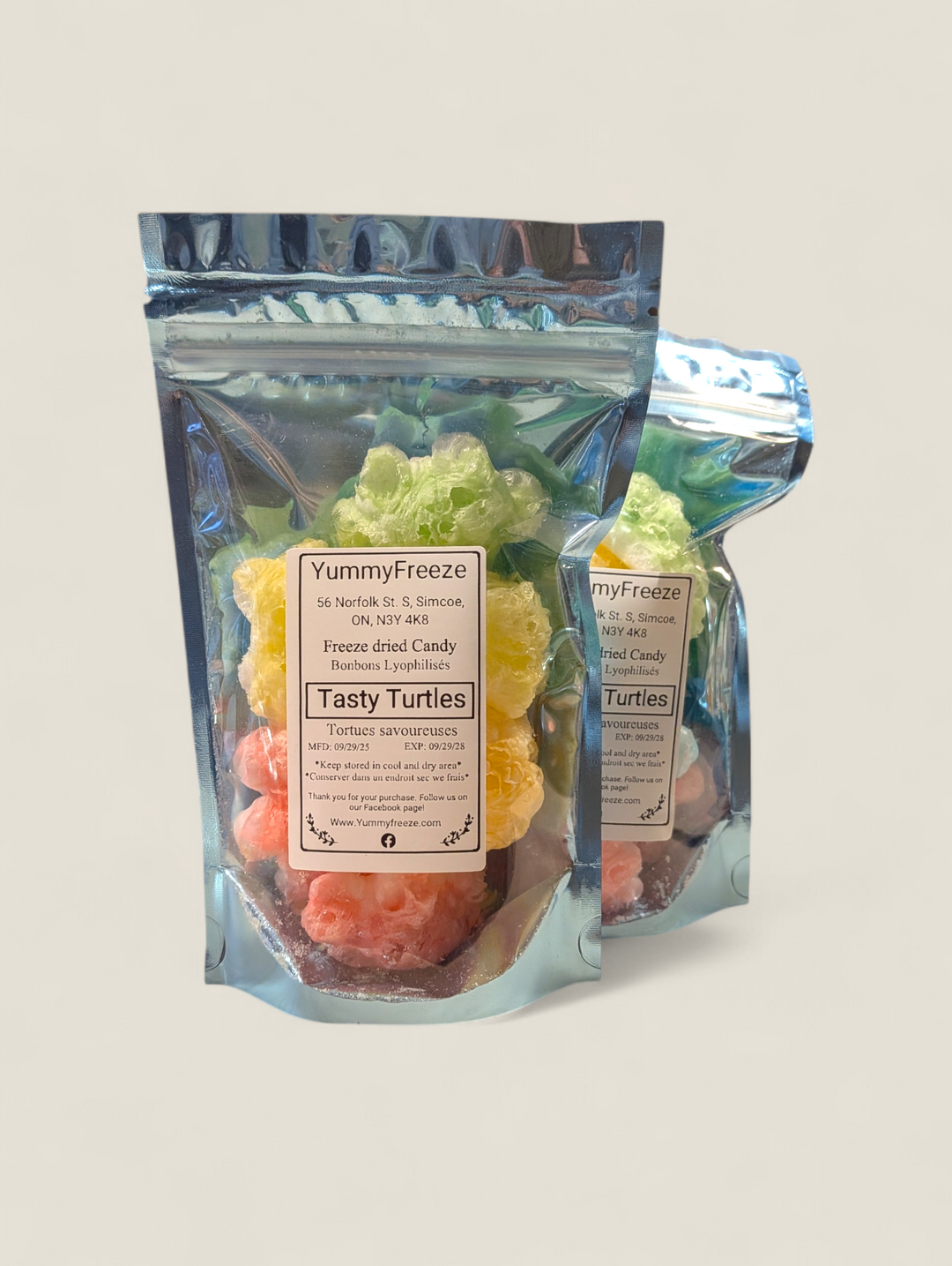 Yummy Freeze, Freeze Dried Candies