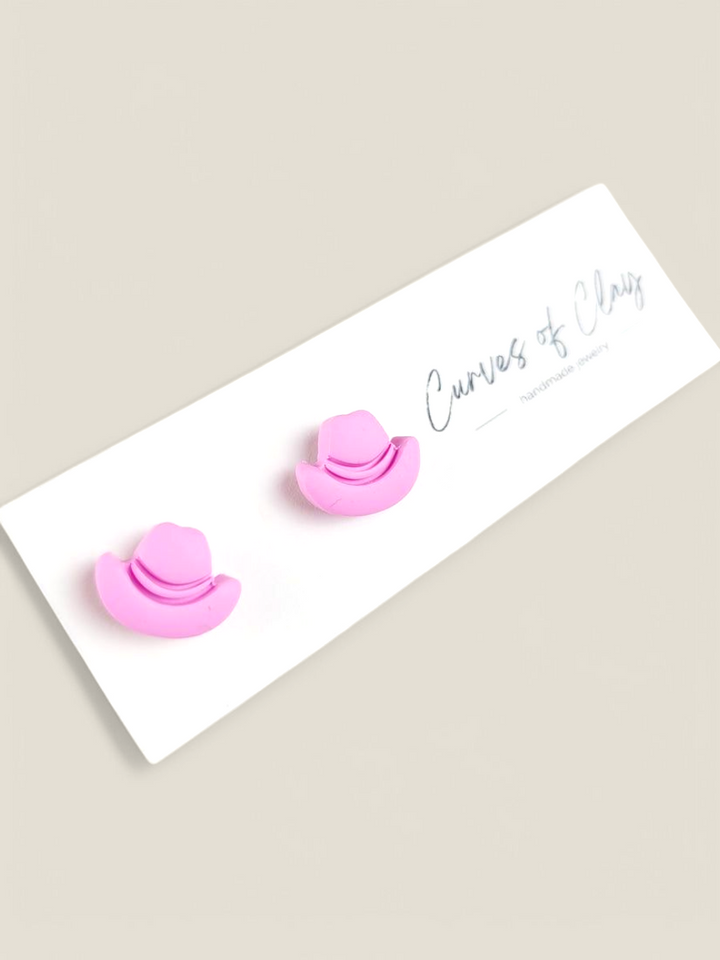 Curves of Clay, Everyday Stud Earrings