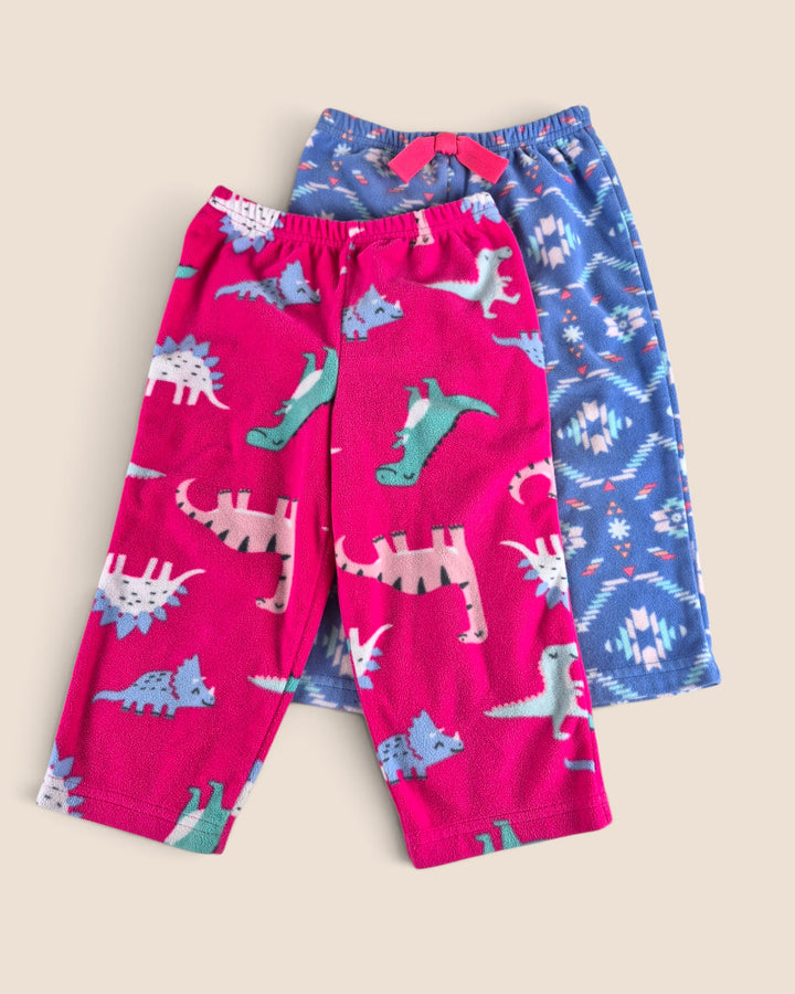 Pre-Loved Carter's Set Of 2 Fleece Pyjama Bottoms Girls 2Y | Betty’s Marketplace