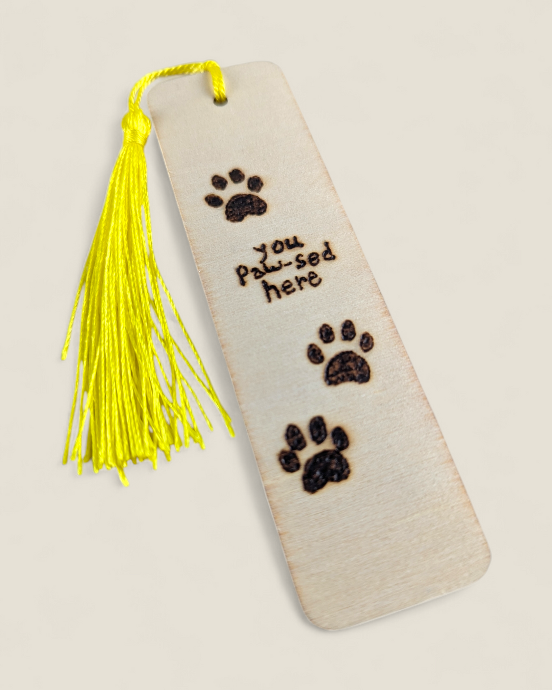 Marked In Wood, Wood Burnt Bookmarks