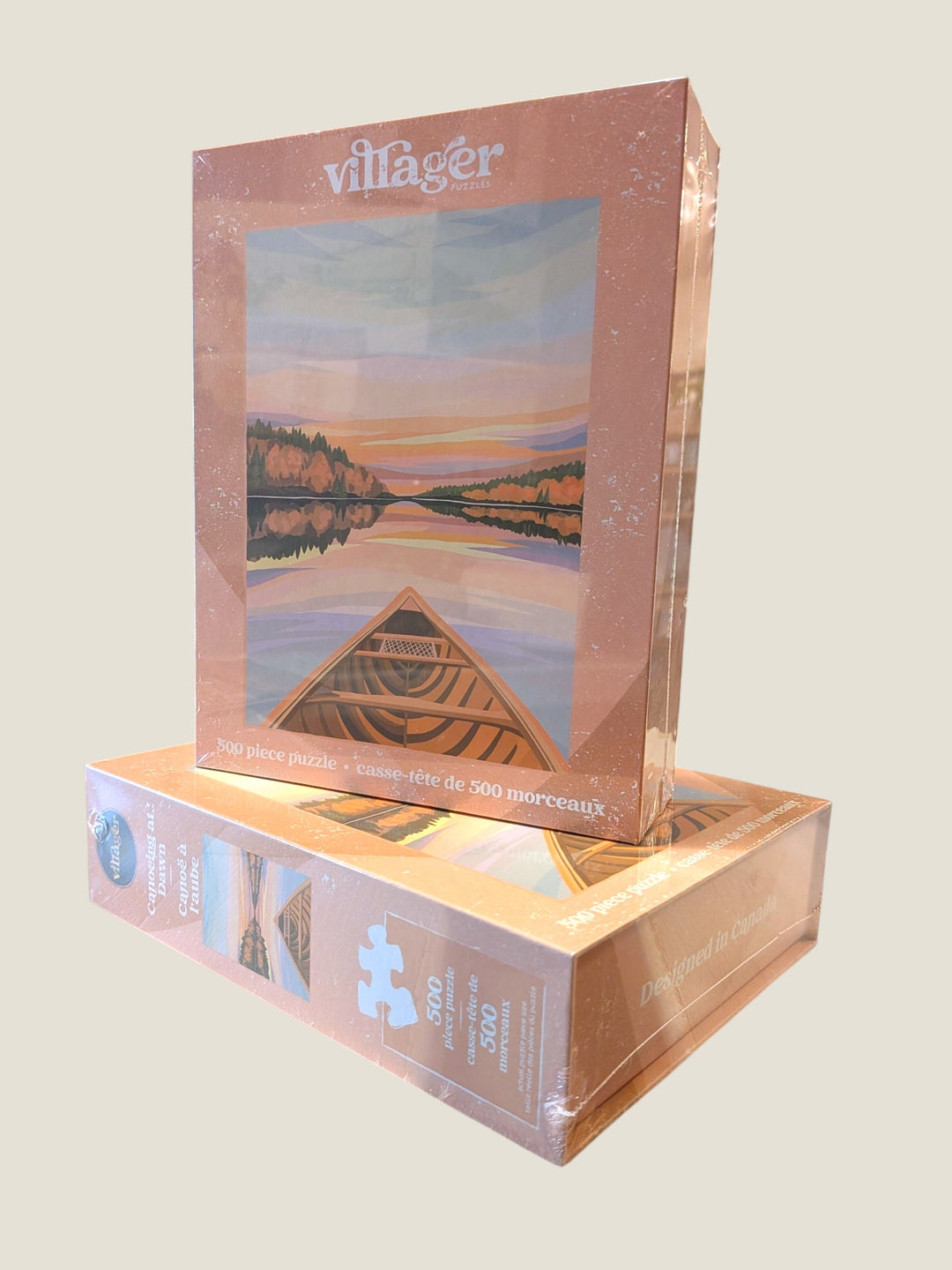 Villager Puzzles, Canoeing At Dawn (500 Piece)