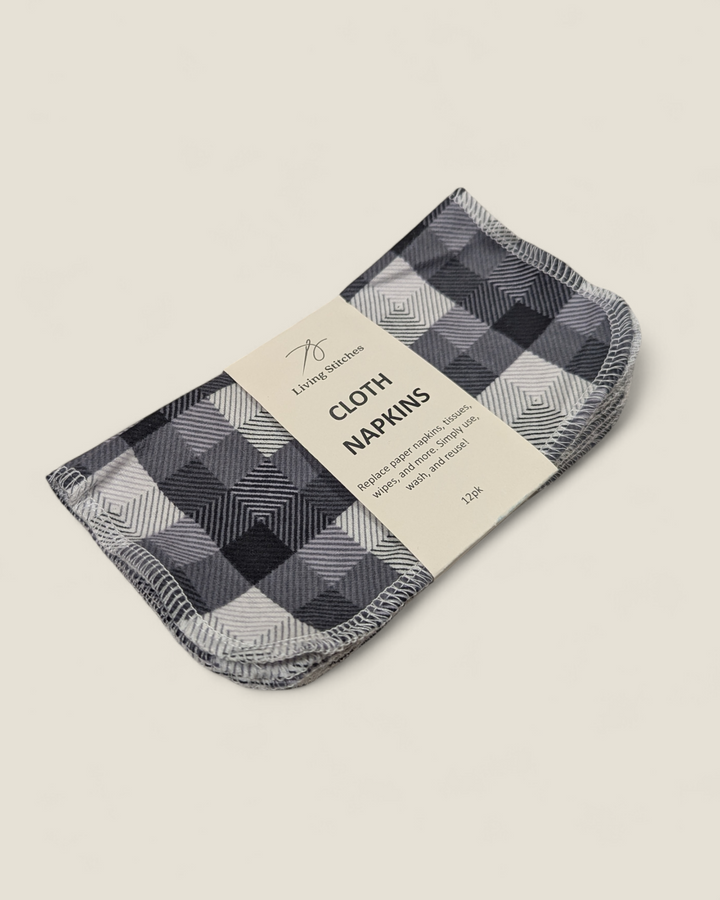 Living Stitches, Reusable Cloth Napkins