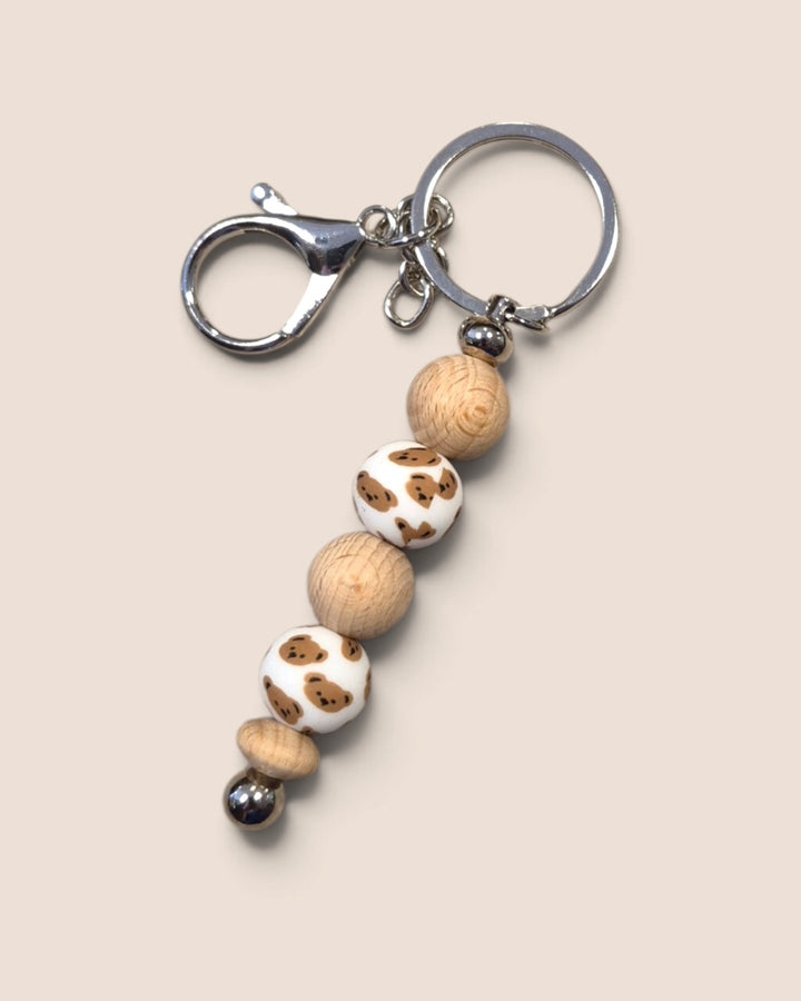 Teak Jewelry - Essential Oil Diffuser Keychains
