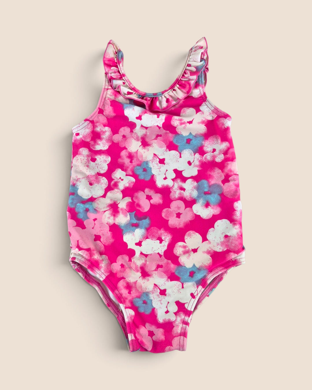 Pre-Loved Joe Fresh Pink Floral Swimsuit Girls 18-24M | Betty’s Marketplace