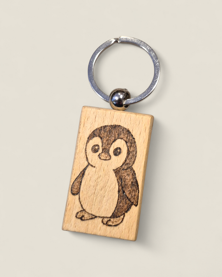 Marked In Wood, Wood Burnt Keychains