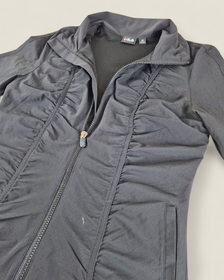 Pre-Loved FILA Sport Spring/Fall Black Jacket Ladies XS | Betty’s Marketplace