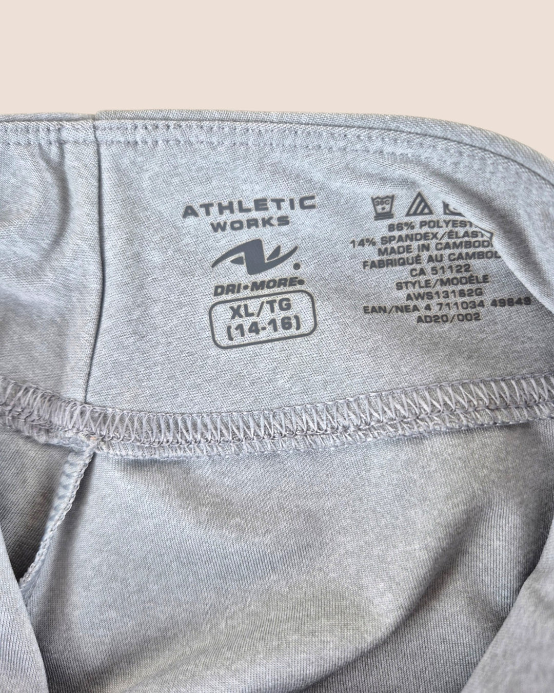 Pre-Loved Athletic Works Grey Capris Leggings Girls 14-16Y | Betty’s Marketplace