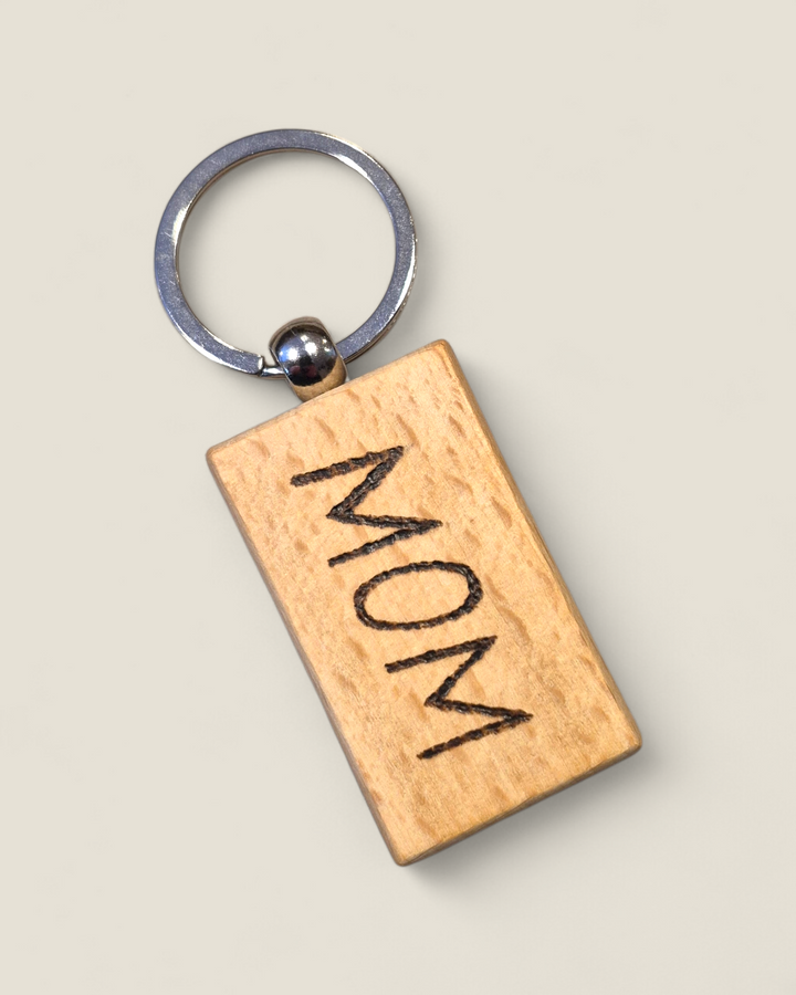 Marked In Wood, Wood Burnt Keychains