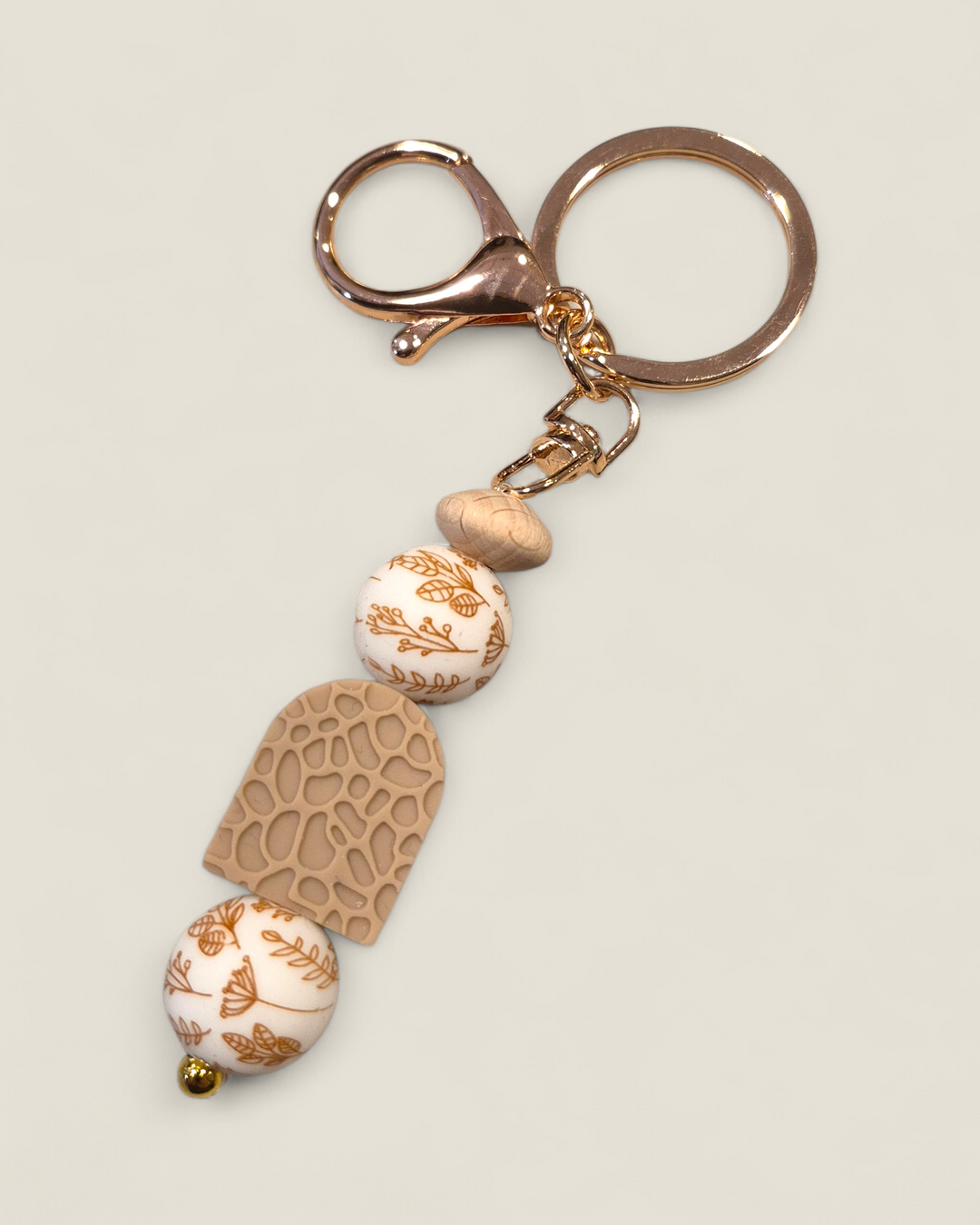 Teak Jewelry - Essential Oil Diffuser Keychains