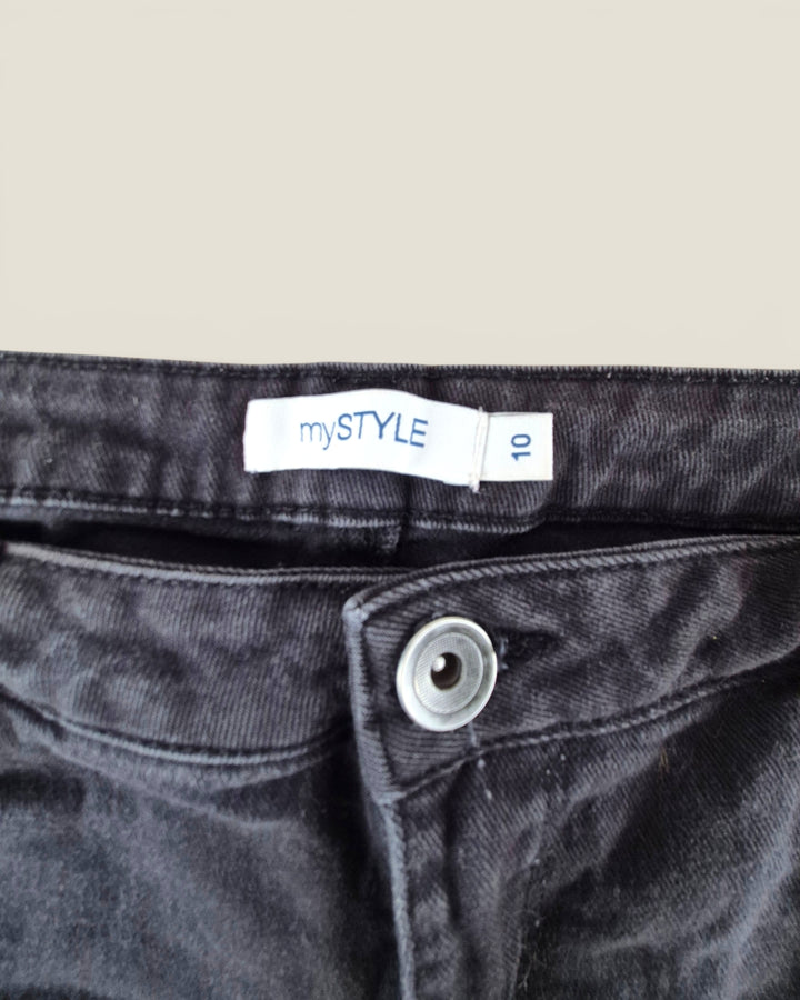 Pre-Loved My Style Black Denim Shorts Ladies Size 10 | Betty’s Marketplace