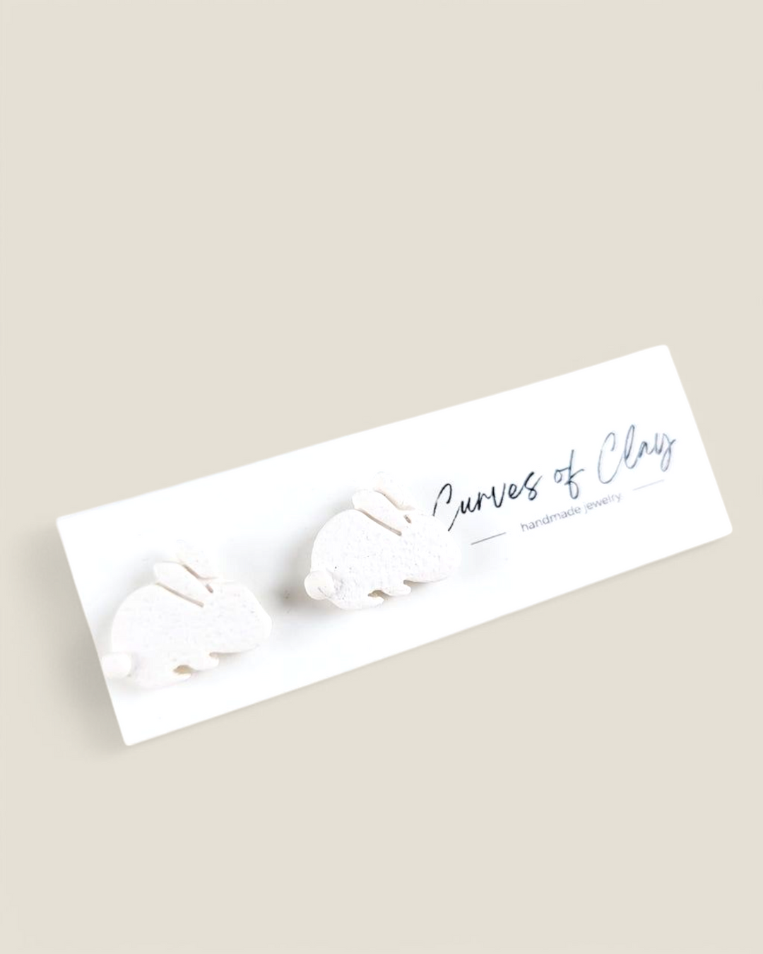 Curves of Clay, Everyday Stud Earrings