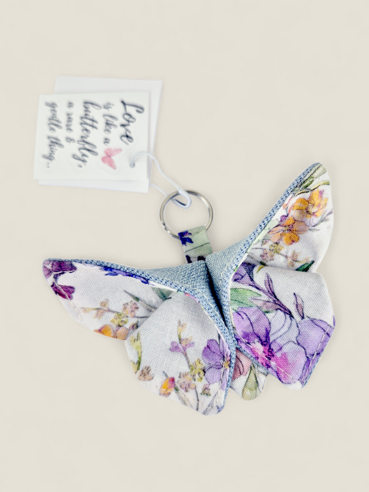Izzyrai Handmade, Fabric Butterflies With Sticker