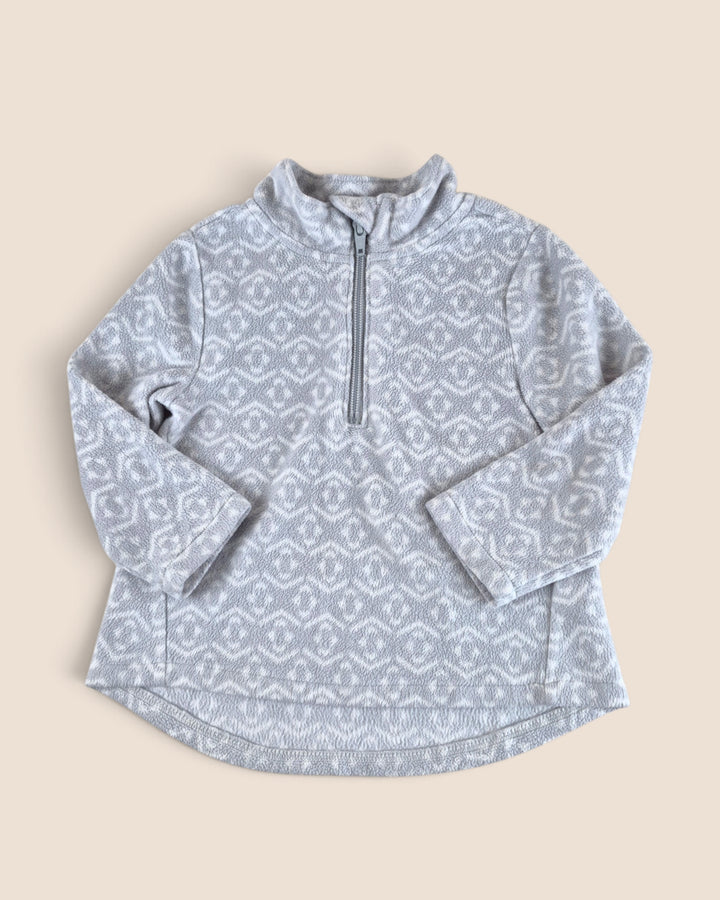 Pre-Loved Old Navy Grey Fleece Pullover Sweater Girls 18-24M | Betty’s Marketplace