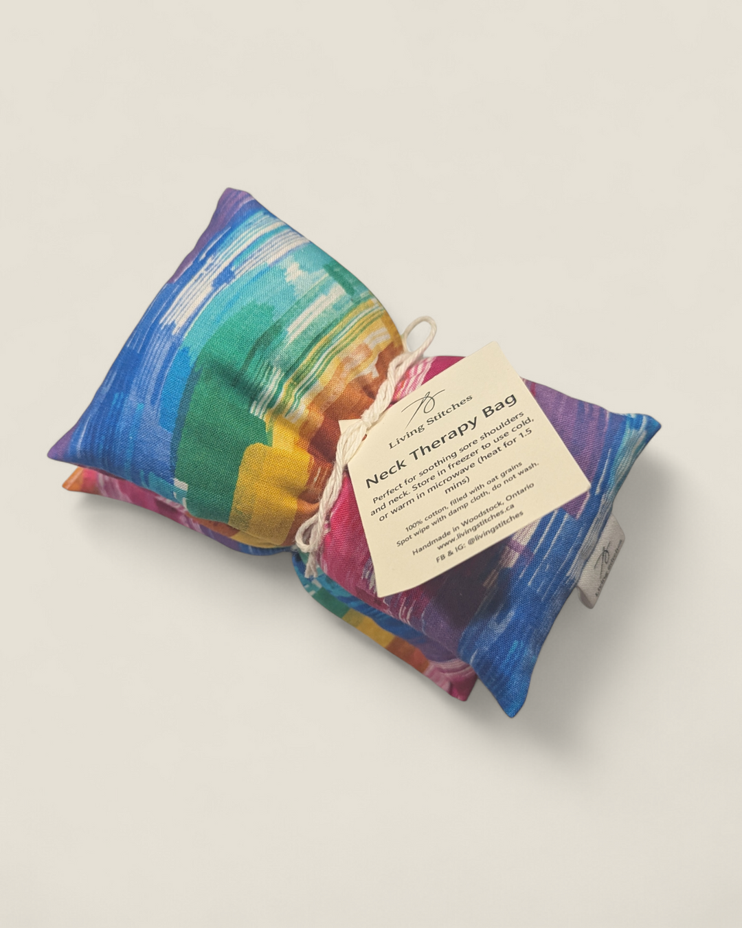 Living Stitches, Hot Cold Neck Therapy Bags