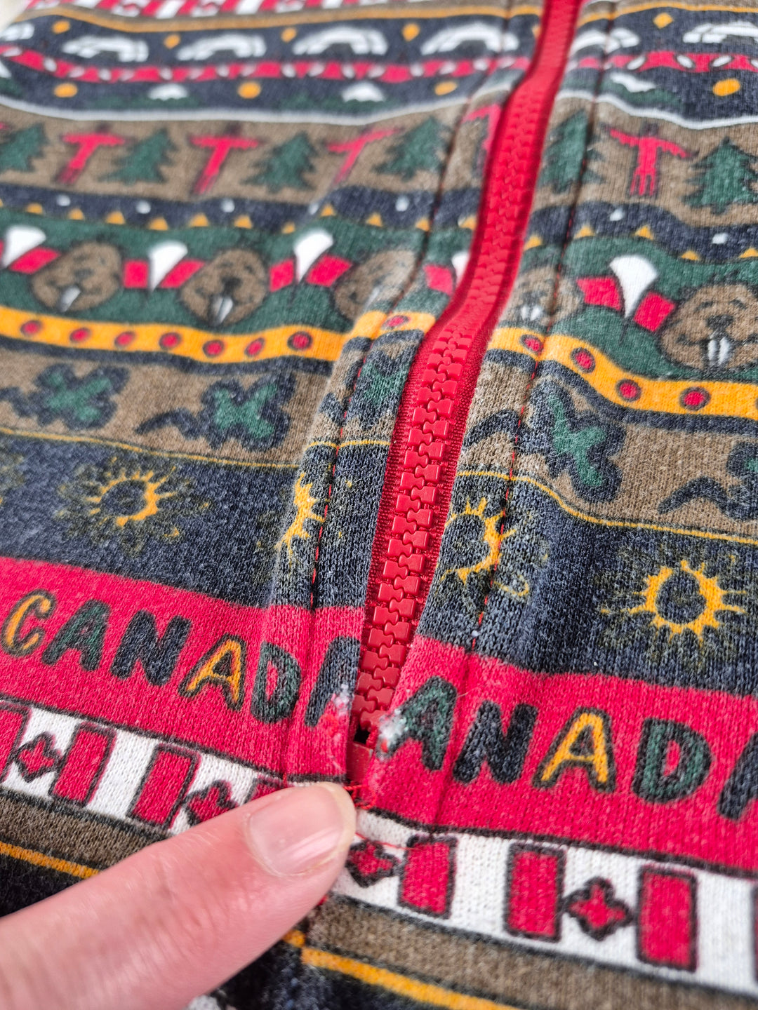 Pre-Loved My Ol' Blues Canada Infant Bunting Bag Approx 0-6M | Betty’s Marketplace