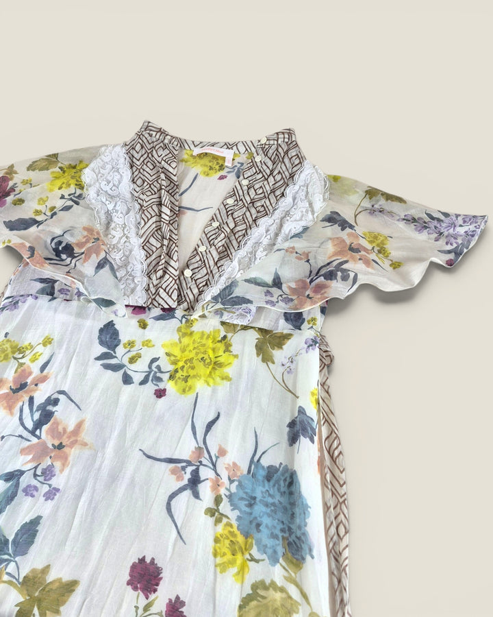 Pre-Loved See By Chloe Sheer Floral Dress Ladies Size 8-10 | Betty’s Marketplace