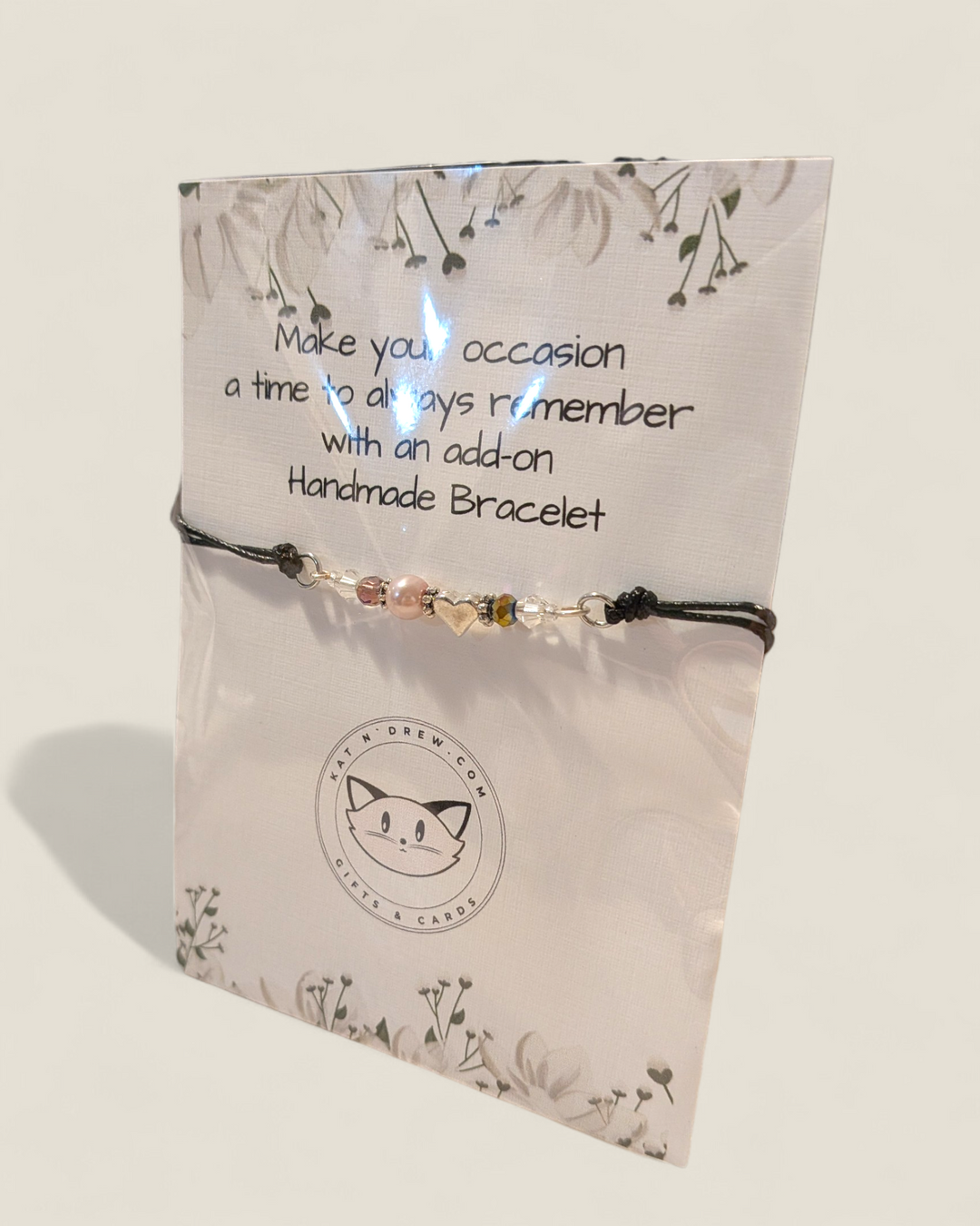 Kat N Drew Cards, Add On Charm & Bracelet Gifts