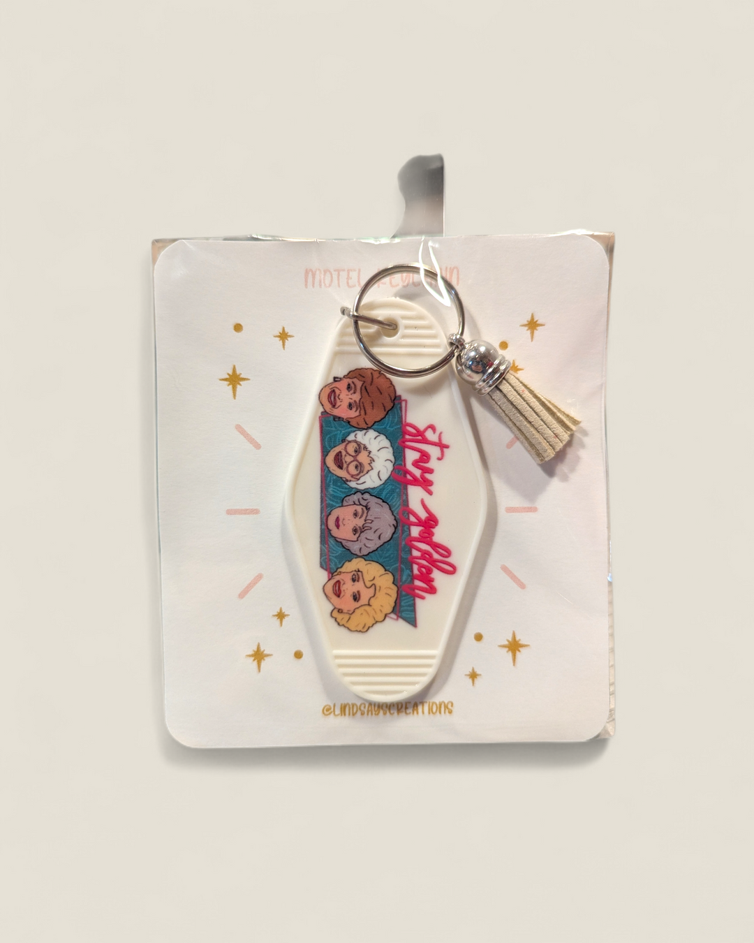 Lindsay's Creations, Motel Keychain