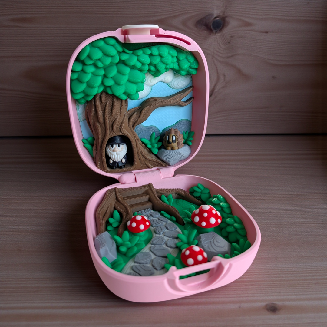 Marlin Fine Craft 3D, Blob Pockets - Whimsical Forest