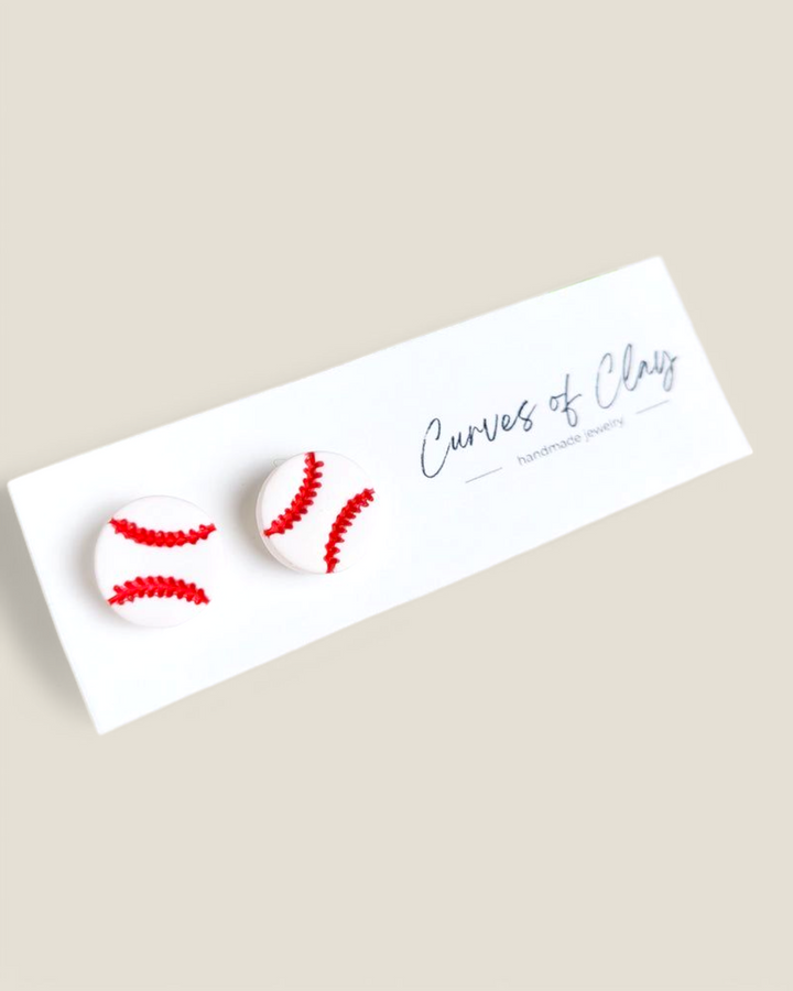 Curves of Clay, Everyday Stud Earrings
