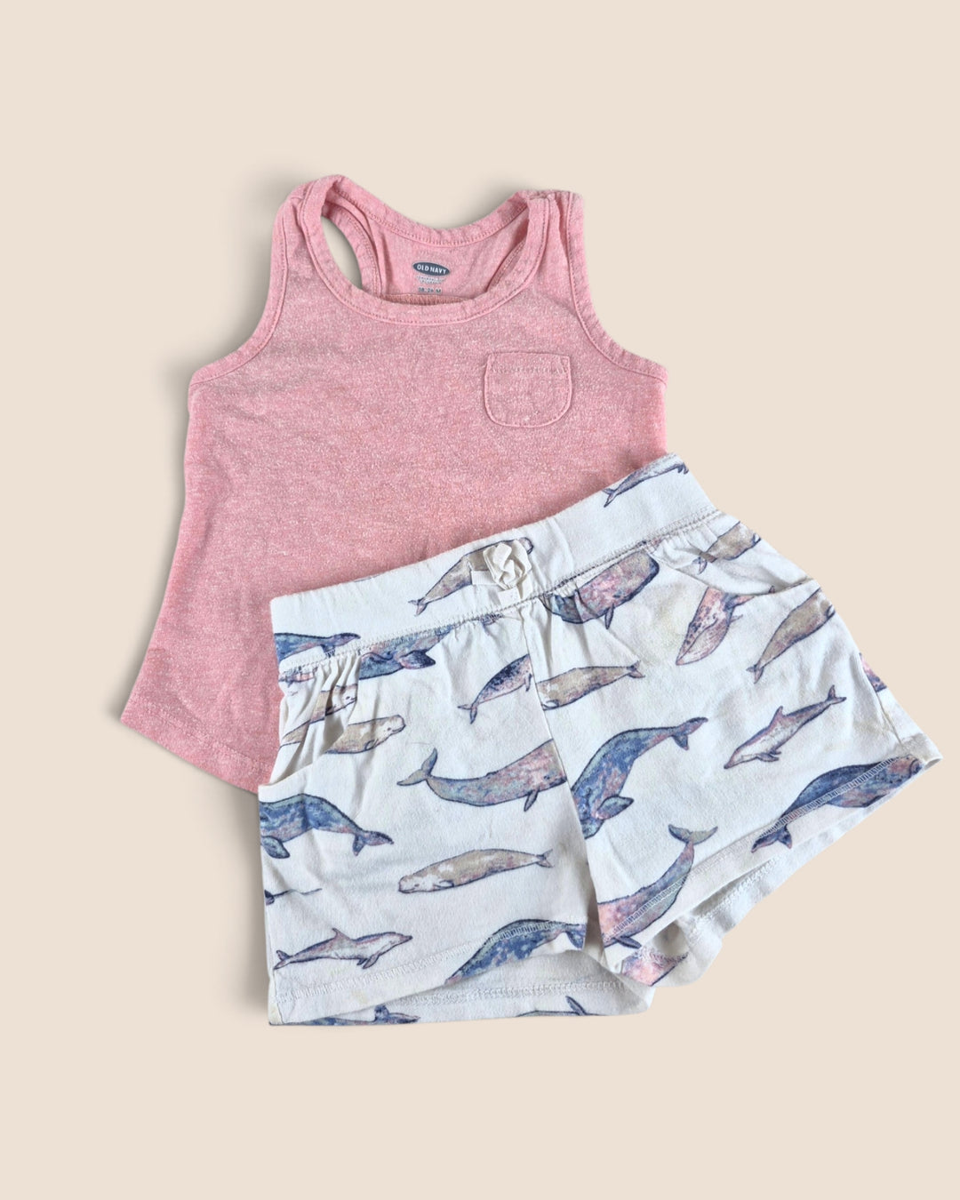 Pre-Loved Old Navy Whale Outfit Girls 18-24M | Betty’s Marketplace