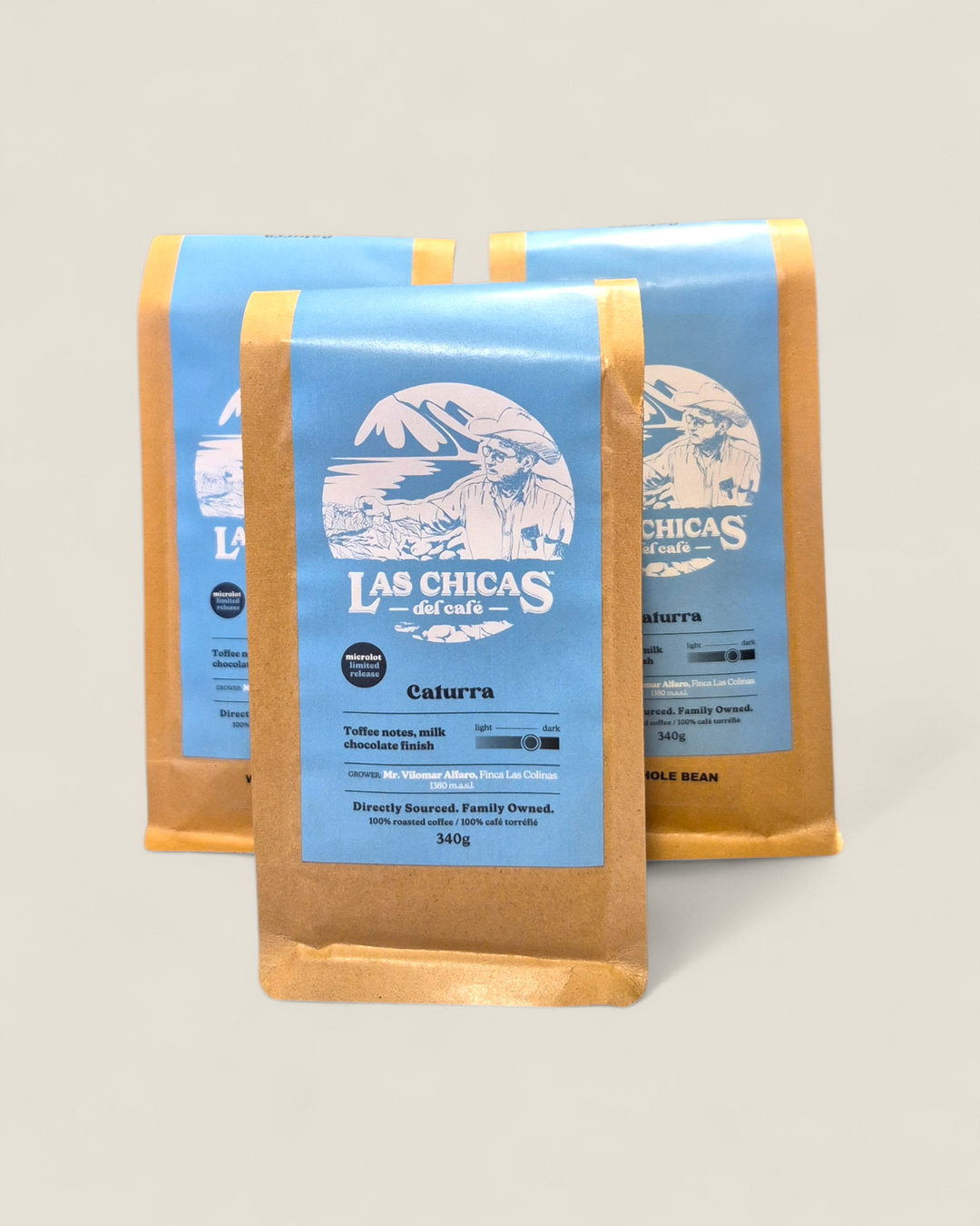 Las Chicas Del Cafe, Caturra Roast (Ground & Whole Bean)