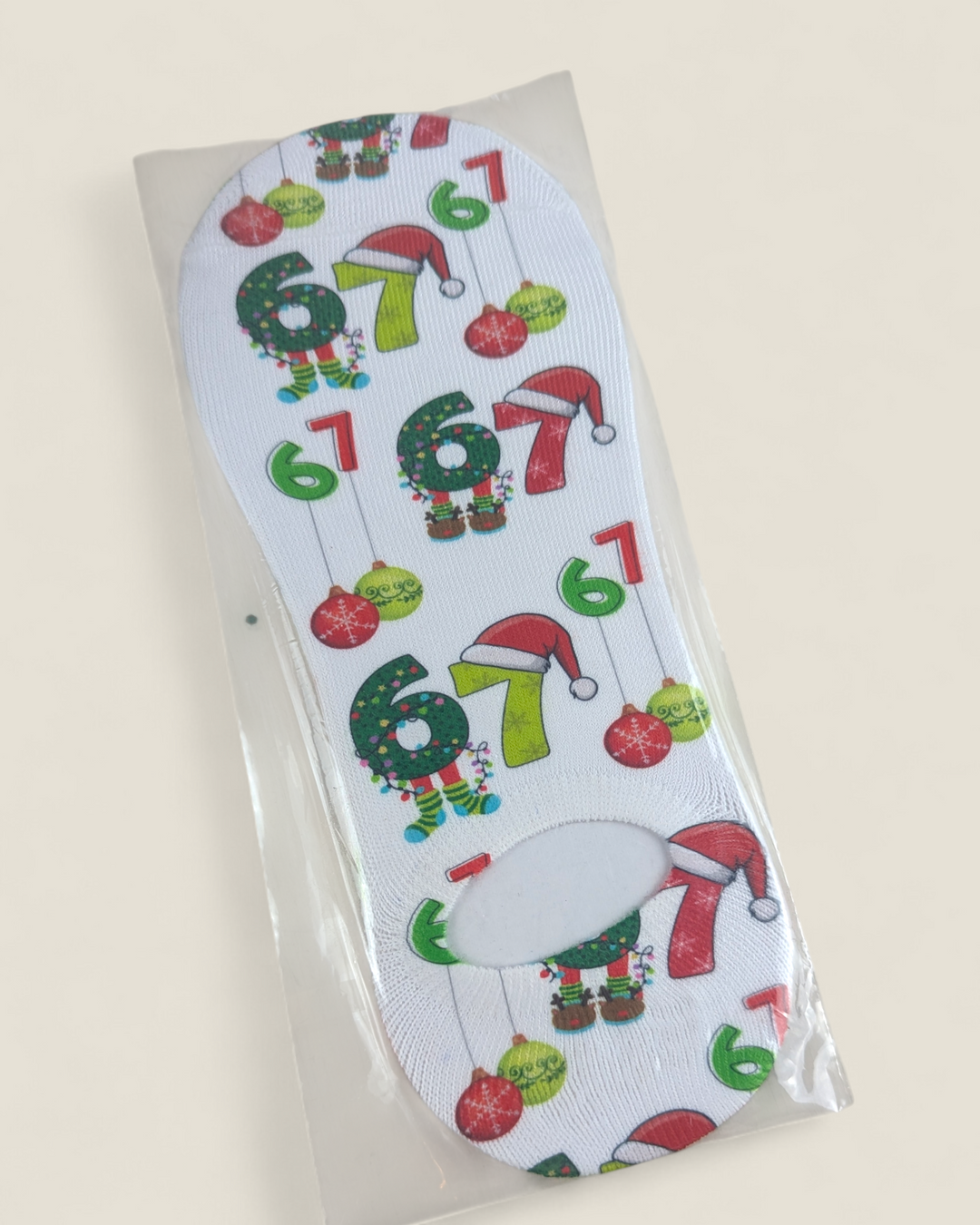 Lindsay's Creations, Printed Holiday Ankle Socks