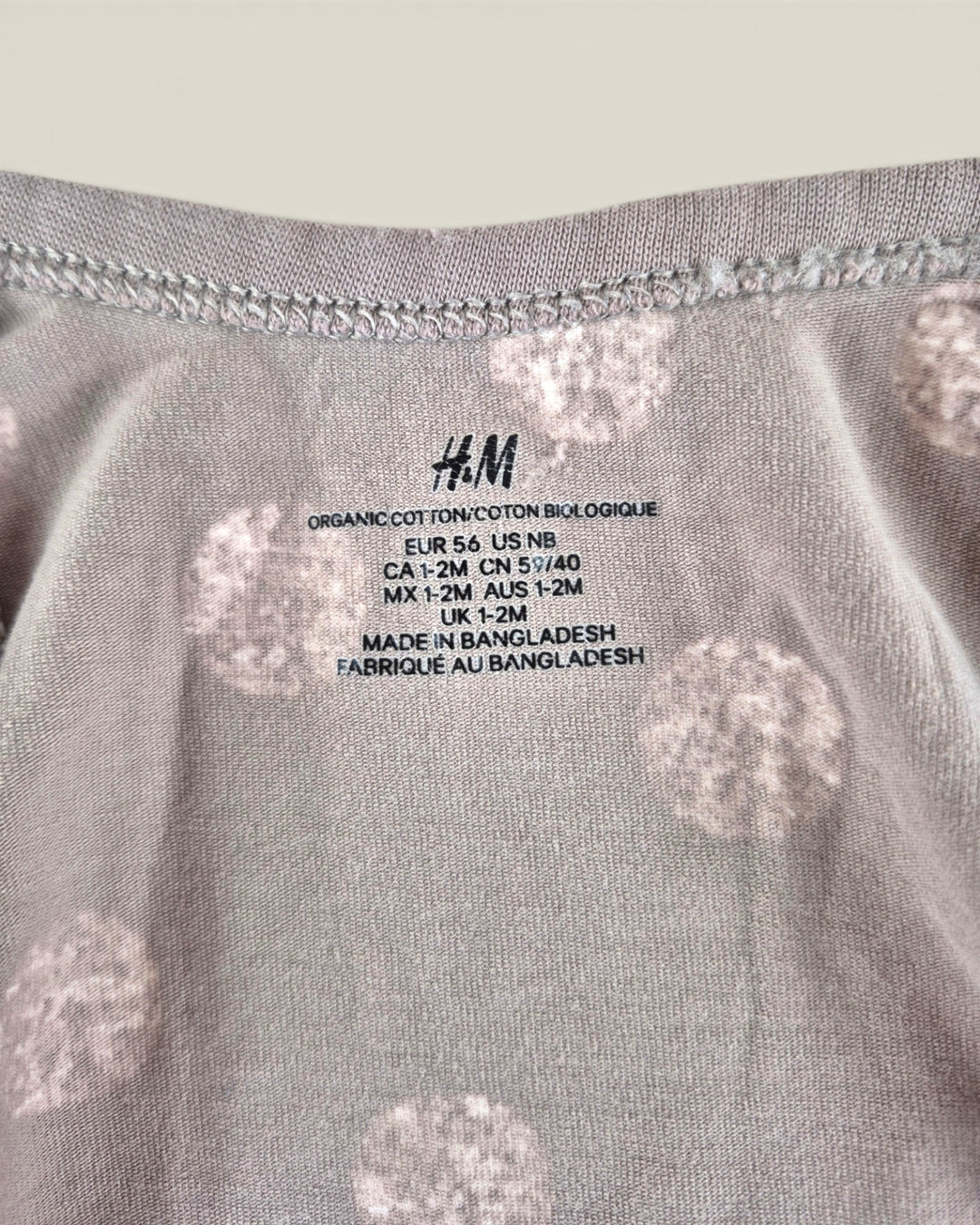 Pre-Loved H&M Polka Dot Onesie NB | Betty’s Marketplace